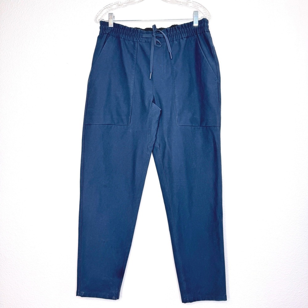 LULULEMON Mens Bowline Utiltech Pant M Navy Utility Weekend Casual Pockets